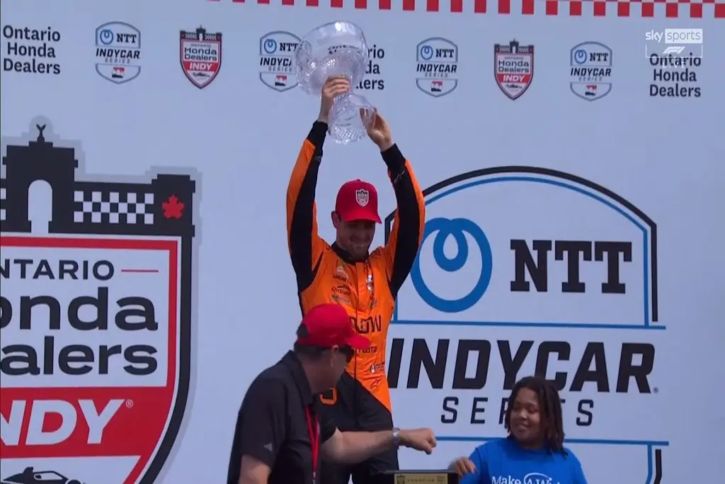Pato O'Ward gana en la IndyCar de Toronto