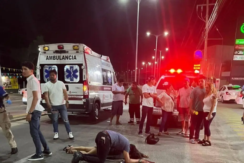 Se disparan casos de peatones lesionados en accidentes de transporte en Tabasco