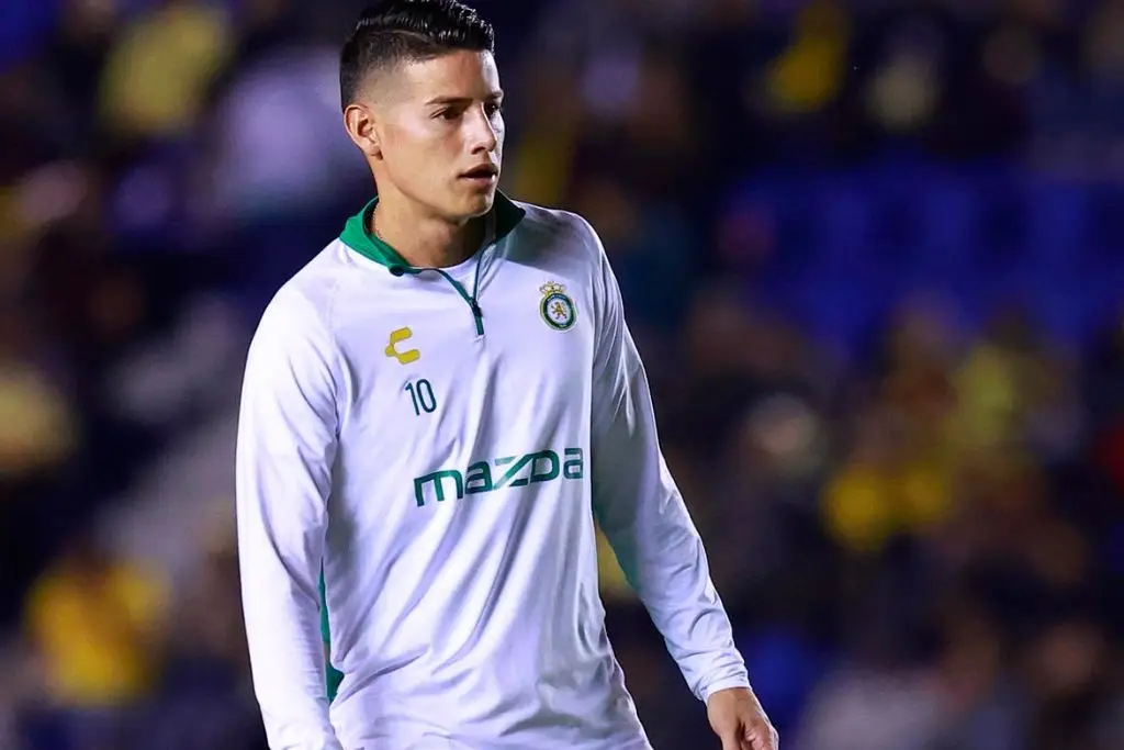 James Rodríguez no continuará en León, confirma Jesús Martínez 