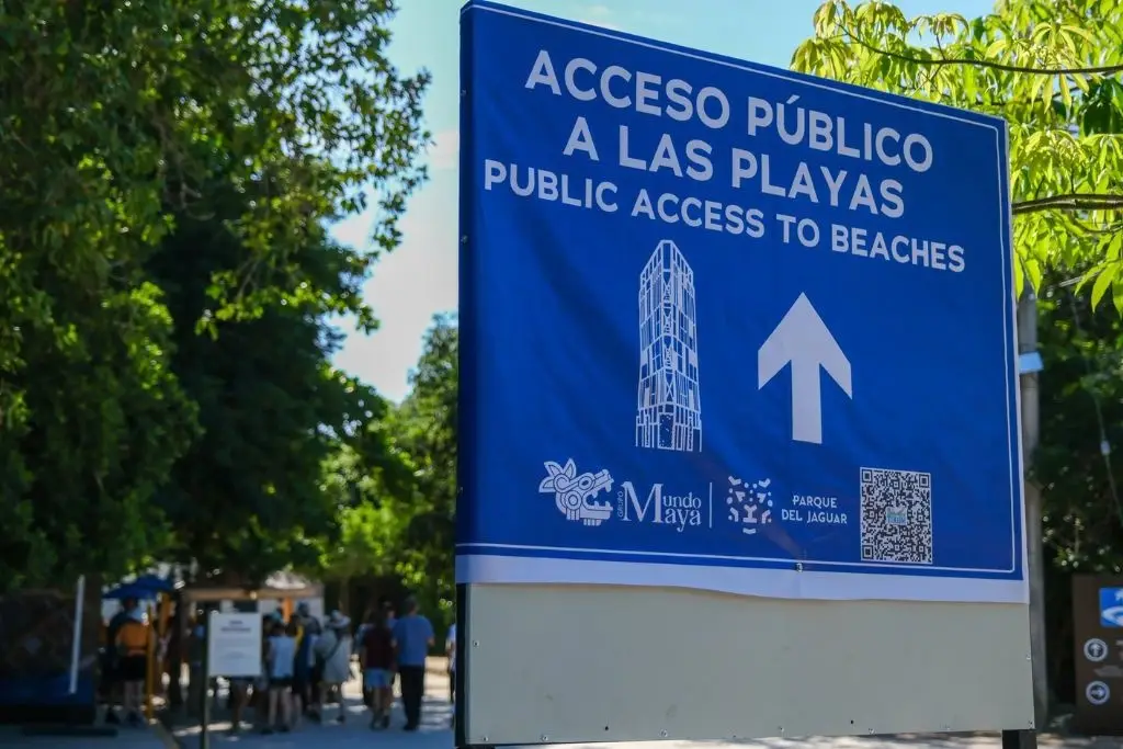 Habilitan accesos gratuitos a playas de Tulum; presentan plan para recatar el turismo