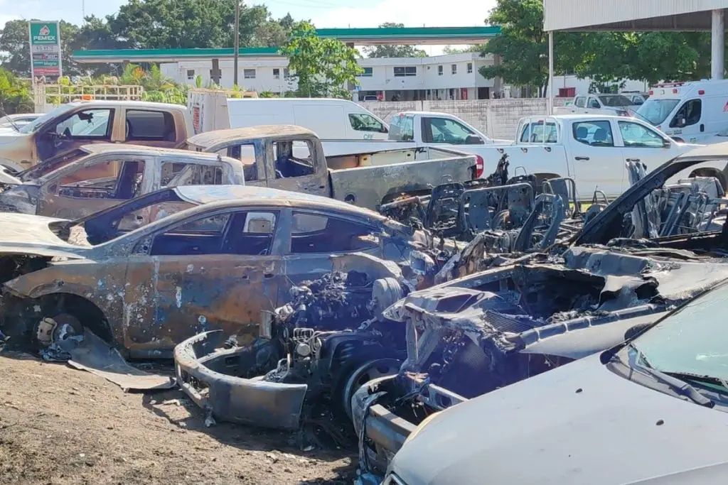 Quema de vehículos en Centro fue por detención de ‘El Canibal’ y otros 3 sujetos: FIRT