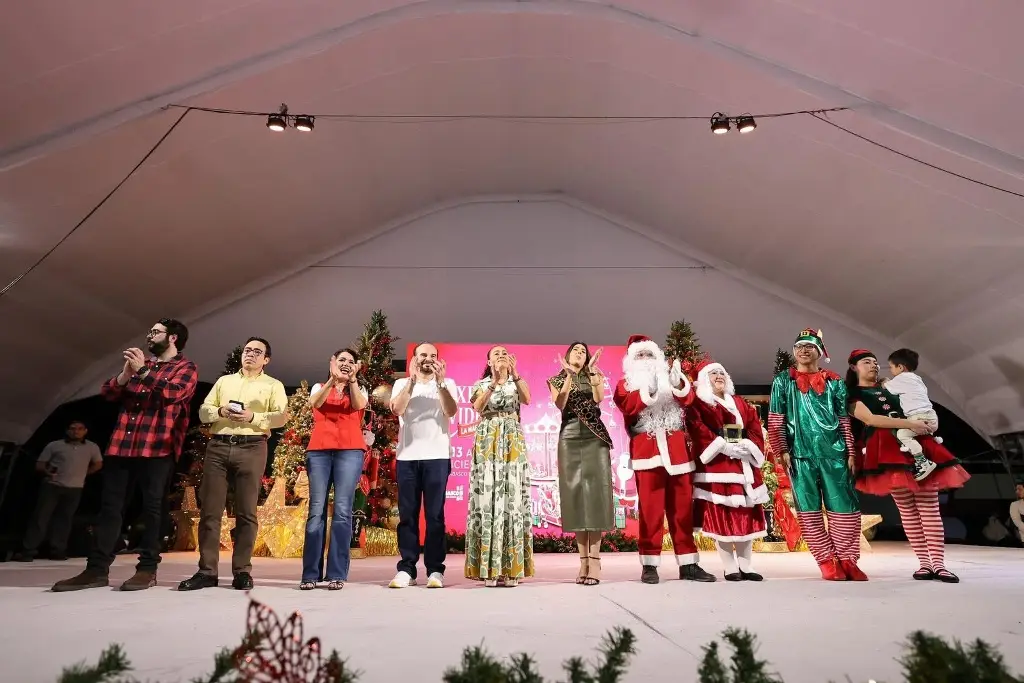 Inauguran Expo Navideña en el parque Tabasco “Dora María”