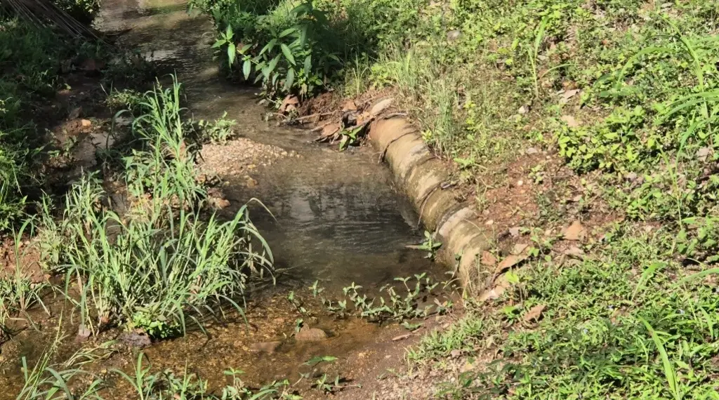 Piden tapar fuga que afecta Laguna de las Ilusiones en Linda Vista en Villahermosa