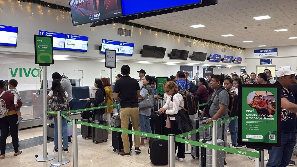 Un 12.3% repunta tráfico de pasajeros en Aeropuerto de Villahermosa en diciembre 2025