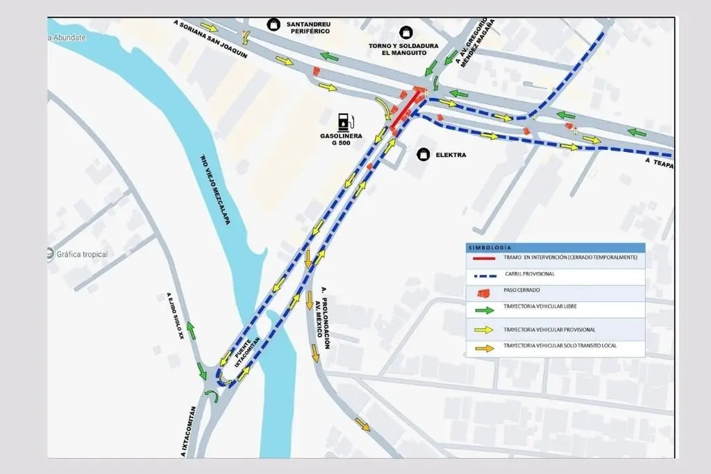 Alerta vial: Cerrarán carriles en Periférico con dirección a Altabrisa e Ixtacomitán   