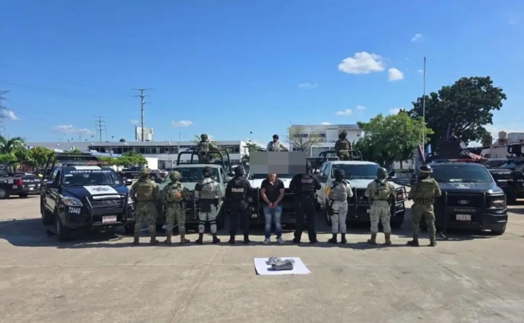 Detienen a “El Gordo” en Carrizal por presuntos delitos contra la salud 