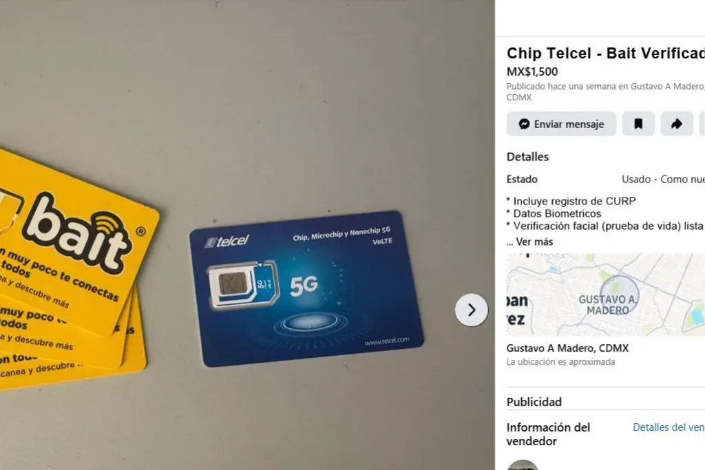 Registro de celular: surge venta de chips presuntamente ya vinculados a CURP