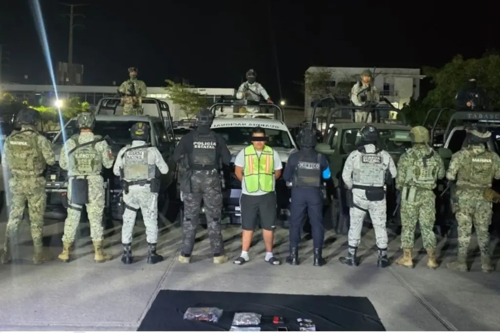 Detienen en la colonia Centro a venezolano por el delito contra la salud