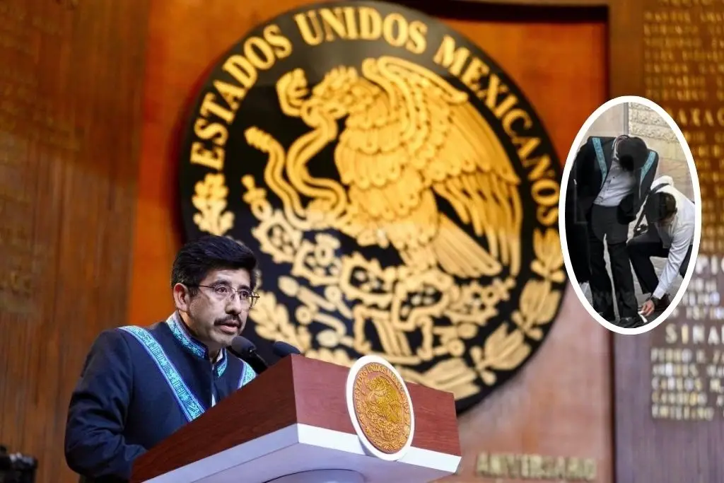 Ministro Hugo Aguilar aclara polémica por limpieza de zapatos: 'No fue soberbia' 