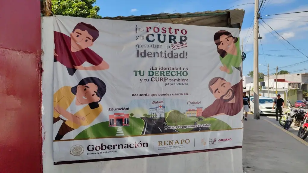 Implementarán en Tabasco sistema de citas para trámite de CURP Biométrica 