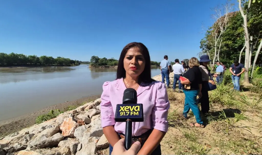Delegada de Gaviotas en Villahermosa agradece apoyo de XEVA ante riesgo de erosión 