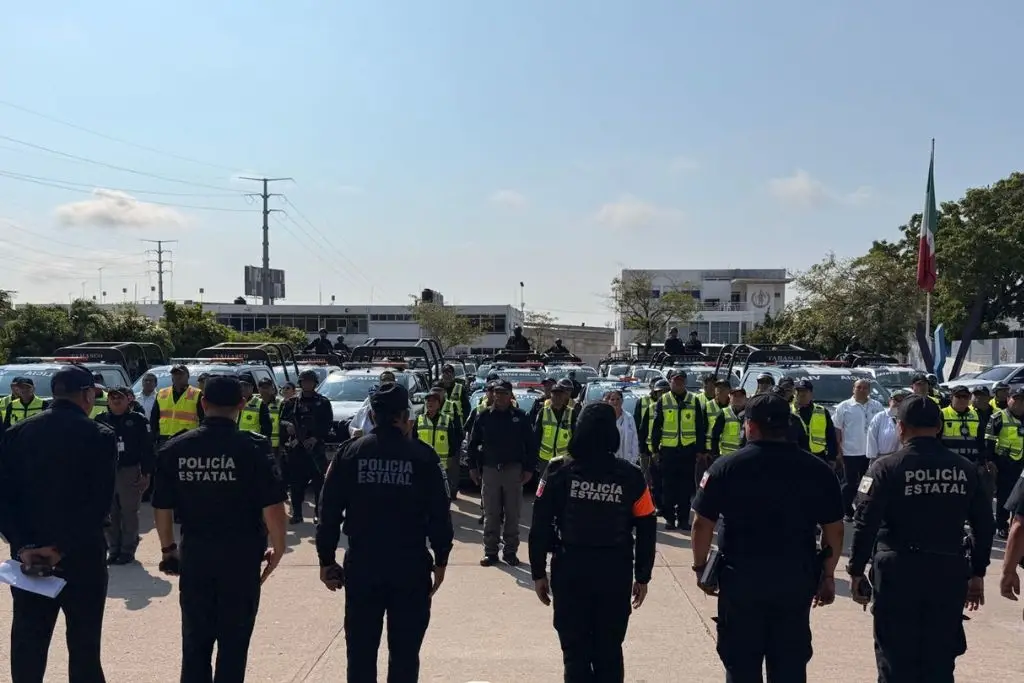 Arranca 'Operativo Semana Santa 2026' en Tabasco; despliegan mil 200 policías