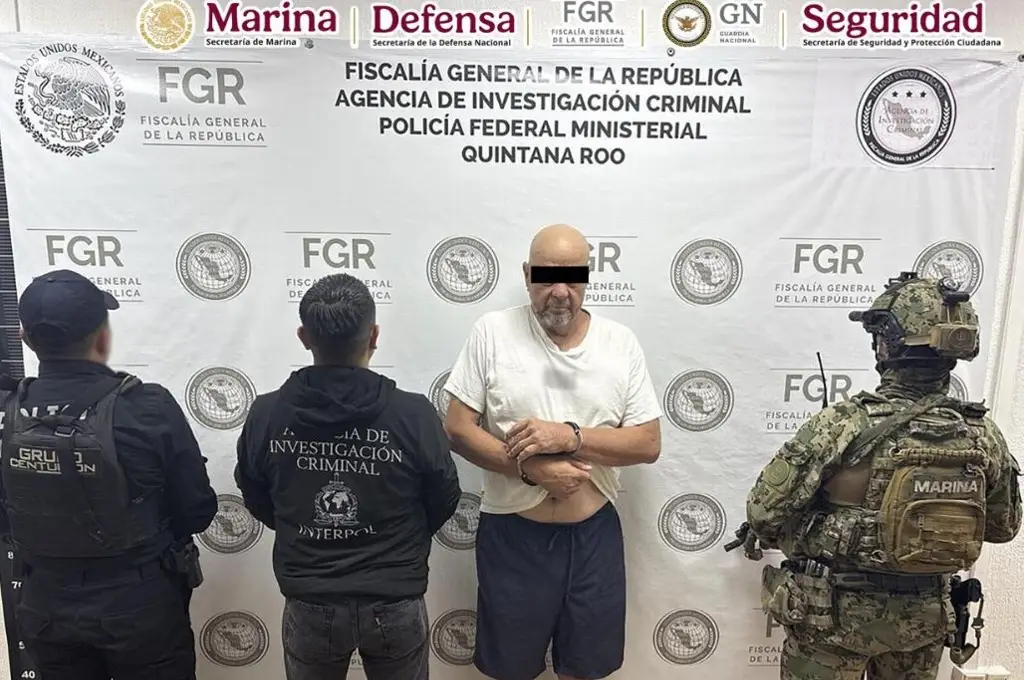 Capturan en Quintana Roo a líder de grupo delictivo, requerido por EE.UU.