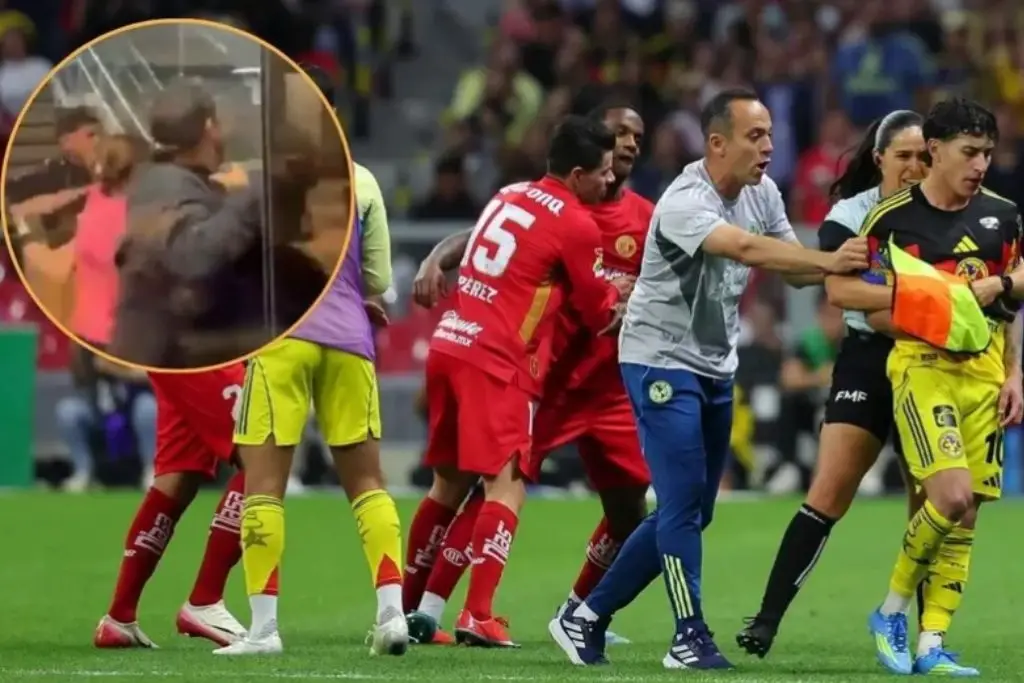 Video: Helinho y Henry Martín encienden el Azteca tras protagonizar zafarrancho