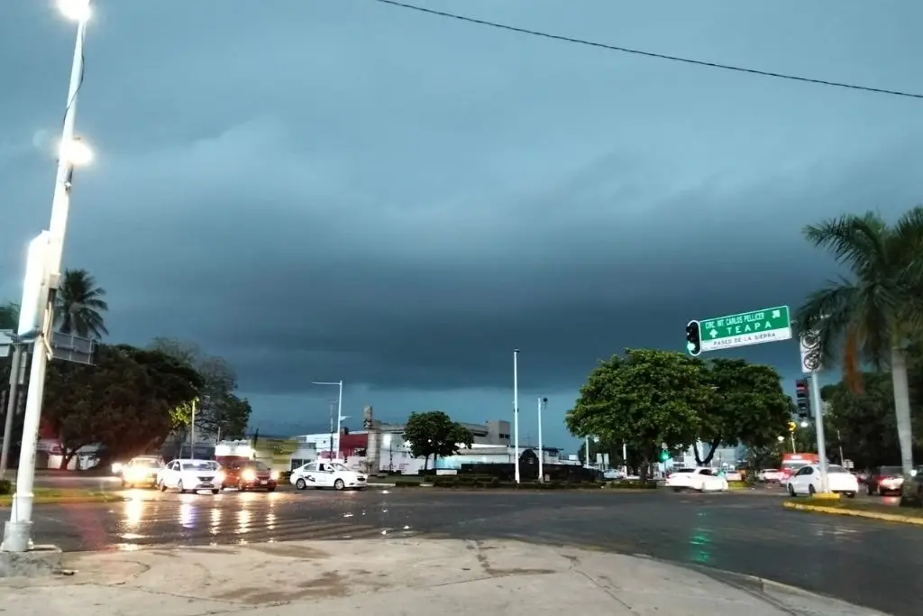 Se esperan chubascos y lluvias en Tabasco este lunes por frente frío 45