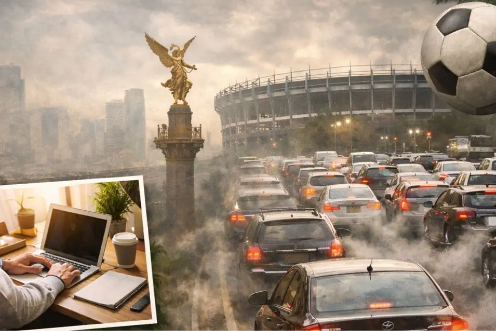 Gobierno propone home office durante el Mundial 2026 para reducir tráfico