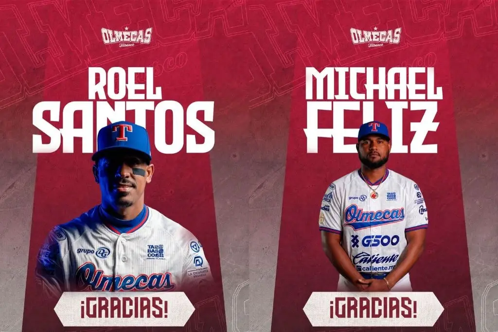 ¡Crisis en el Centenario! Roel Santos es baja de los Olmecas de Tabasco