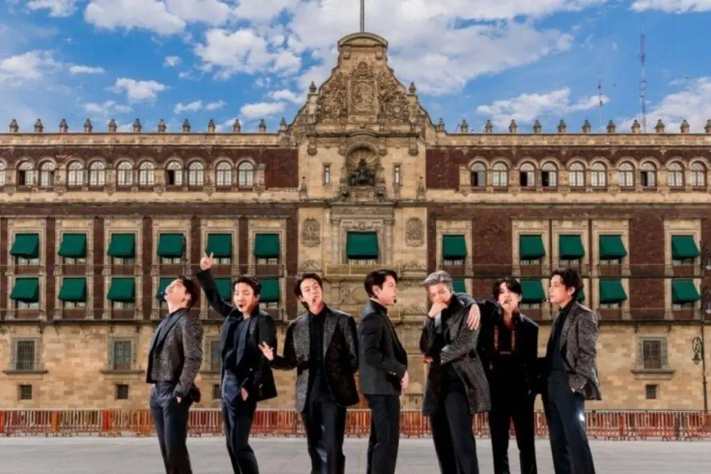 BTS llegará a Palacio Nacional y desata emoción en el Zócalo capitalino 