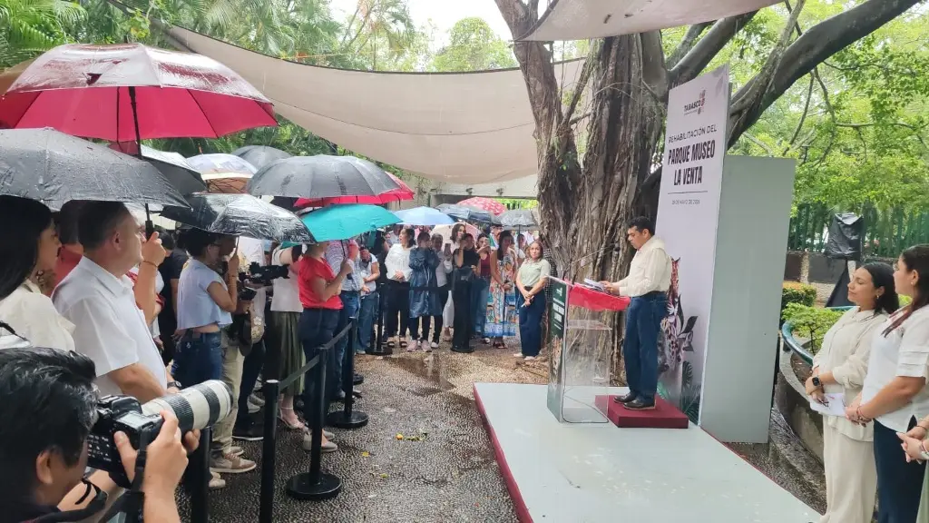 Arranca rehabilitación del Parque Museo La Venta en Villahermosa