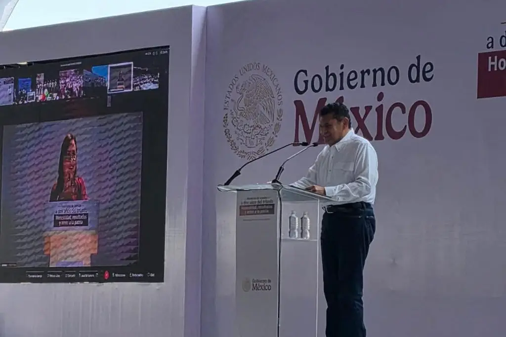Gobernador de Tabasco refrenda apoyo a Claudia Sheinbaum y defiende soberanía nacional