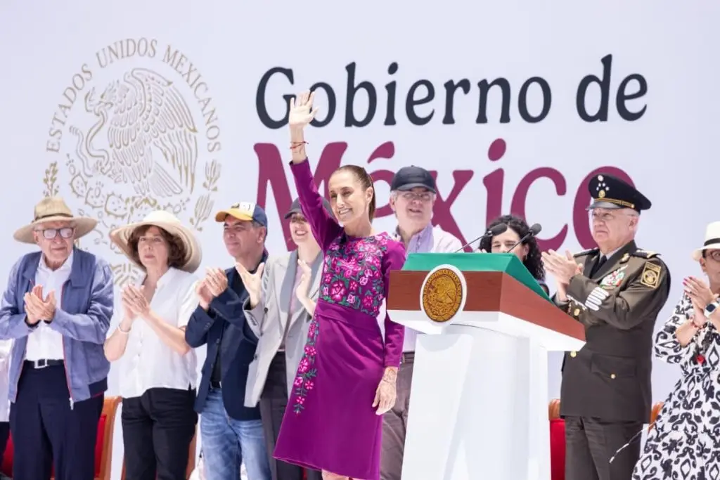 Sheinbaum acusa injerencia de EE.UU.; insiste en defender la soberanía nacional