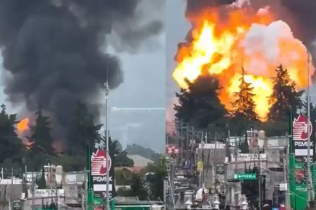 Explotan 4 autotanques de gas en Puebla; 2 mil personas fueron evacuadas