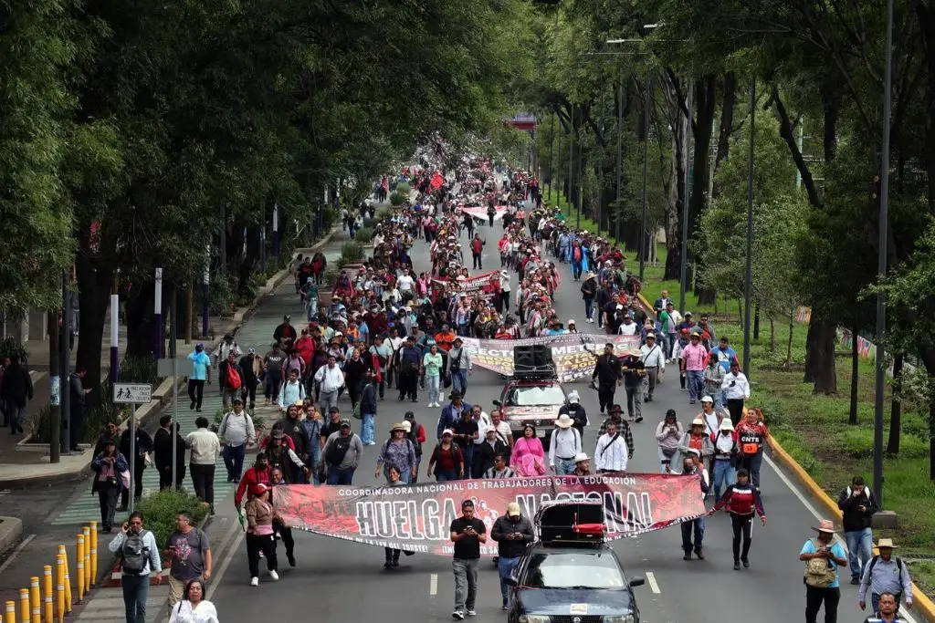 CNTE mantendrá protestas durante inauguración del Mundial 2026 