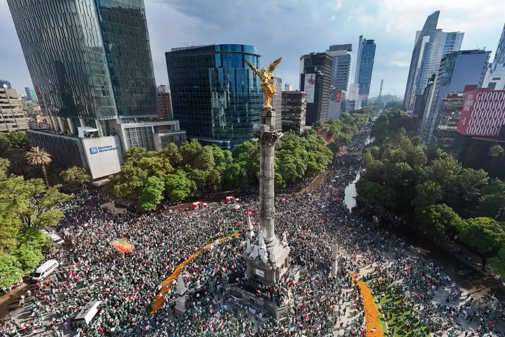 Medio millón de personas celebró el arranque del Mundial 2026 en la CDMX 