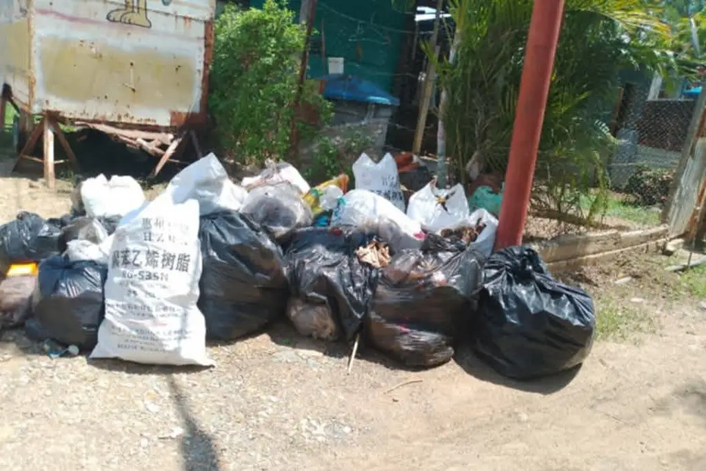 Falla recolección de basura en Villa el Cielo 