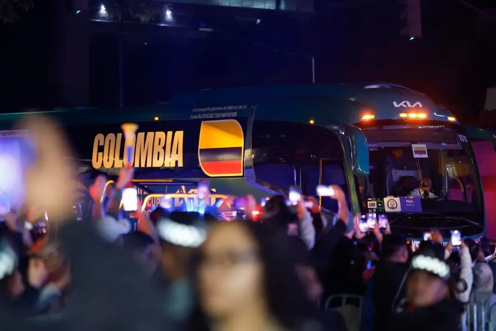 Colombia llega a la Ciudad de México y esta lista para el debut ante Uzbekistán 