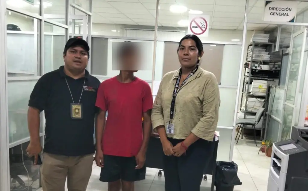 Menor extraviado es localizado en la carretera Frontera-Villahermosa
