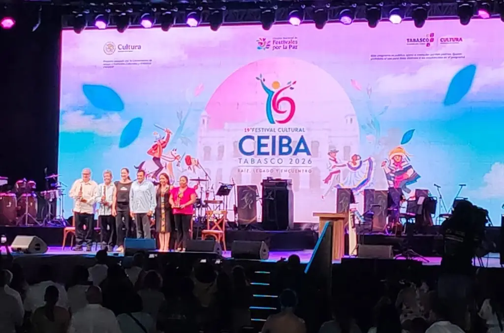 Inauguran Festival Cultural Ceiba; se incorpora a circuito nacional de Festivales por la Paz