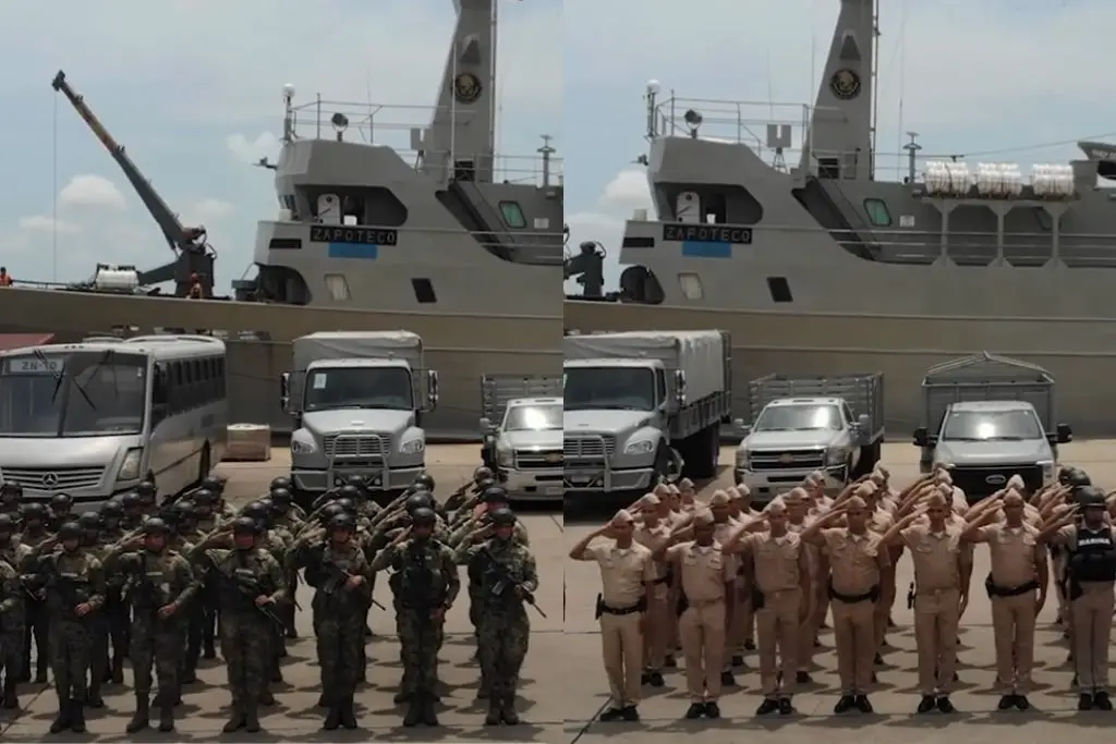 Semar despliega más de mil 700 elementos en Mazatlán para reforzar seguridad