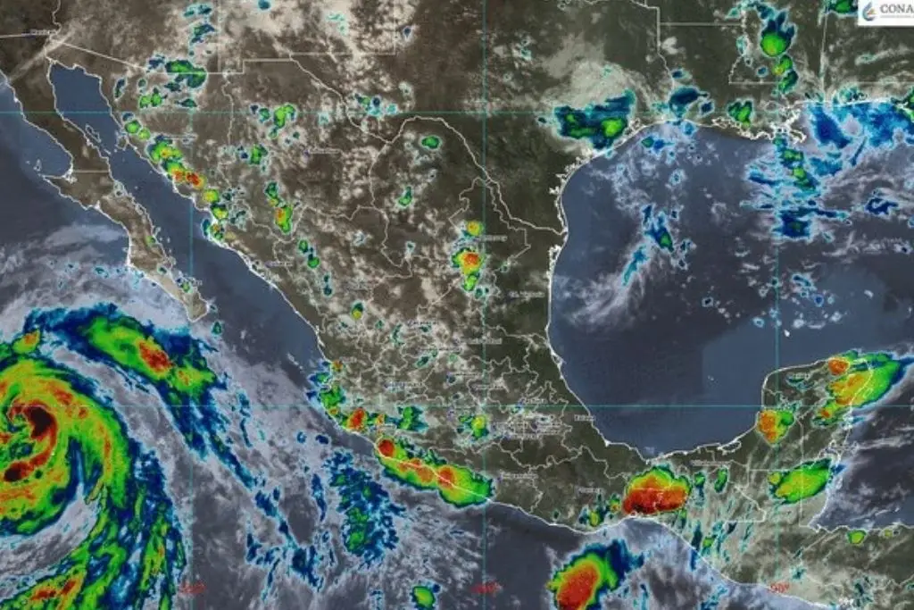 Huracán Marie sube a categoría 2; prevén lluvias intensas en México