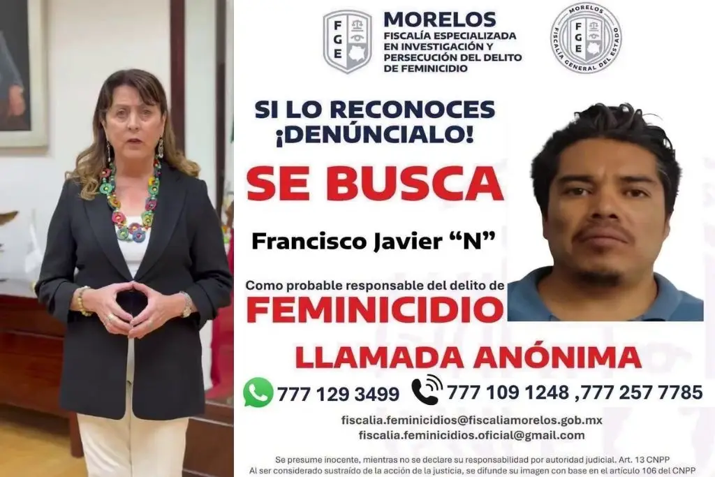 Gobernadora de Morelos da seguimiento personal al feminicidio de Claudia Tacoronte