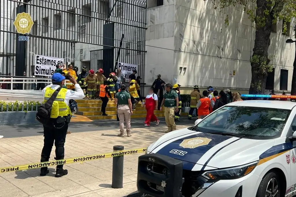 México realiza Segundo Simulacro Nacional a 41 años del terremoto de 1985