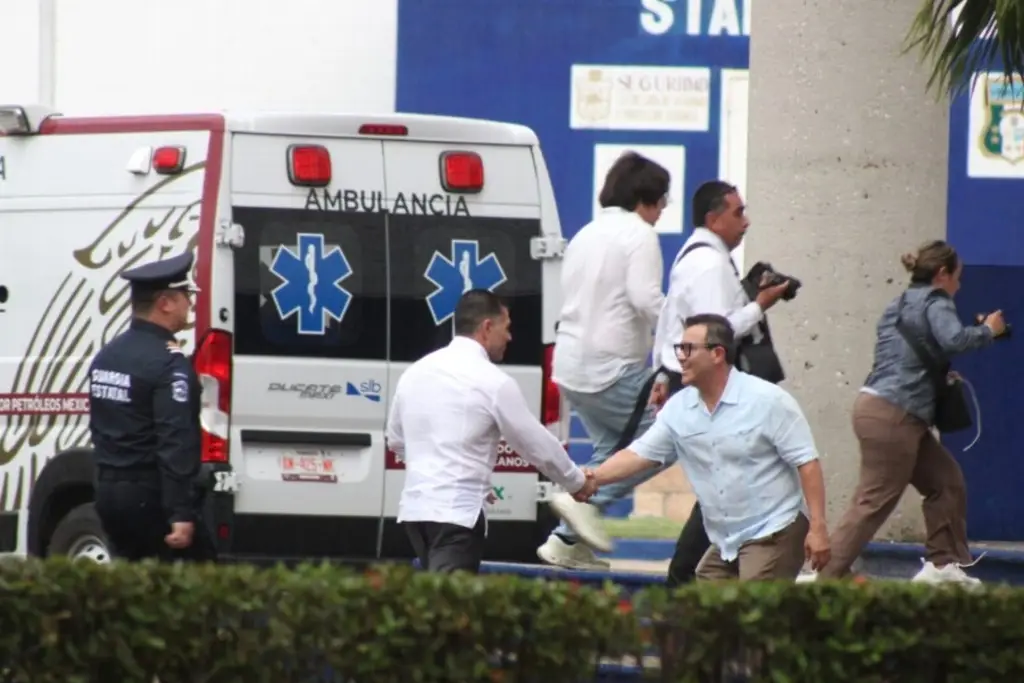 Omar García Harfuch llega a Villahermosa; sostuvo una reunión en la SSPC