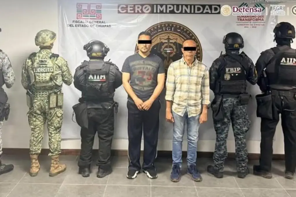 Gabinete de Seguridad confirma detención del alcalde y exalcalde de Suchiapa por presunta corrupción 
