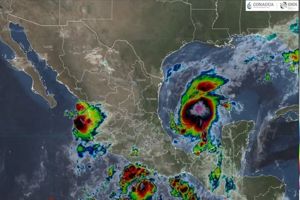 Tormenta tropical ‘Isaías’ se forma en el Golfo de México
