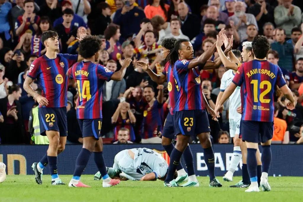 Barcelona mantiene el buen ritmo y golea al Getafe