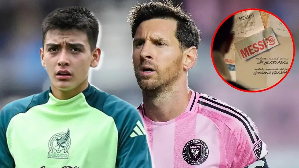 Gilberto Mora conquista la atención de Messi y lo incluye entre las joyas que brillarán en el fútbol mundial