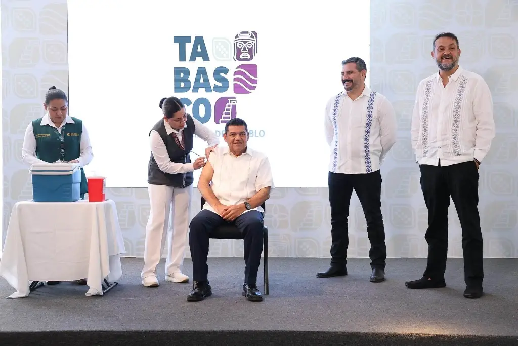 Inicia campaña de vacunación invernal en Tabasco 