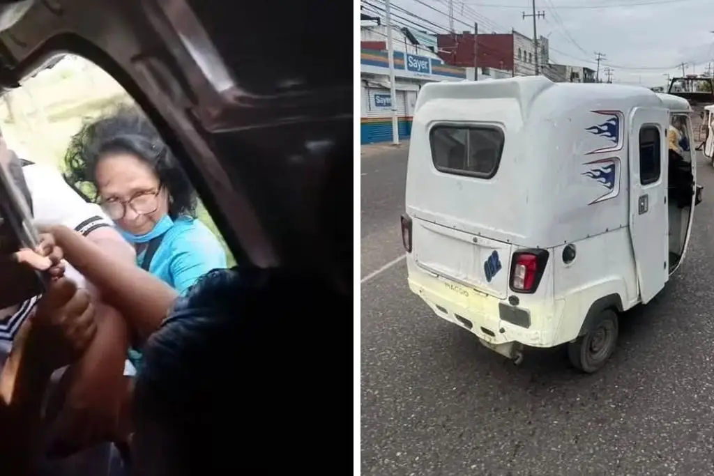 Retienen unidades de transporte en Villahermosa tras denuncias en redes