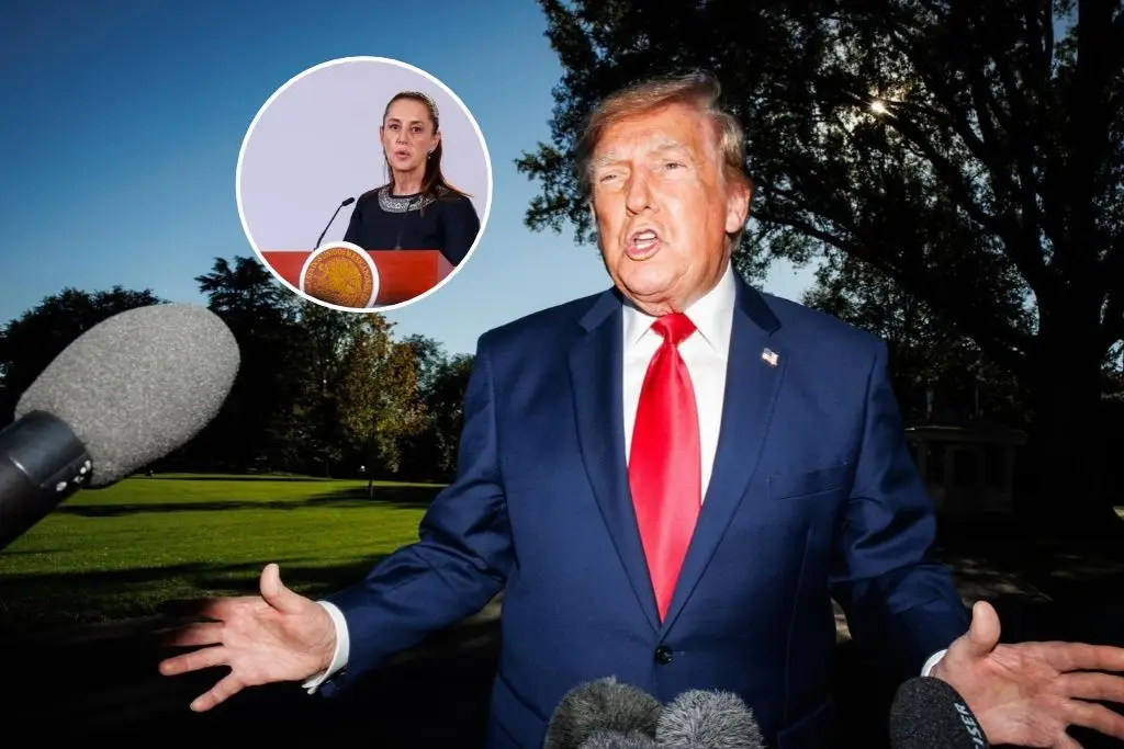 Trump se burla de Sheinbaum y cuestiona cómo pasó de 'bailarina' a presidenta de México