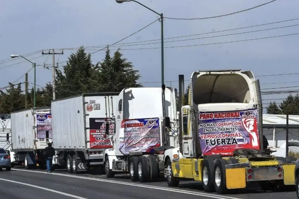Confirman 44 movilizaciones de transportistas en 30 estados hoy lunes 26 de octubre