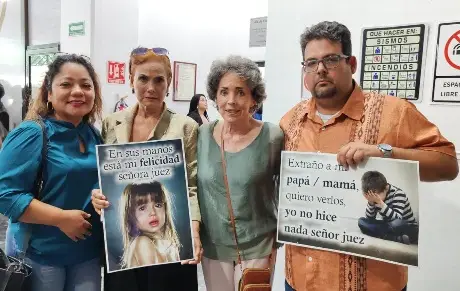 Denuncian violencia institucional en juzgados familiares