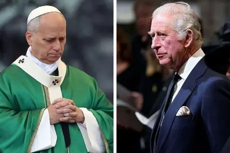 Encuentro sin precedentes: rey Carlos III y papa León XIV rezarán juntos en el Vaticano