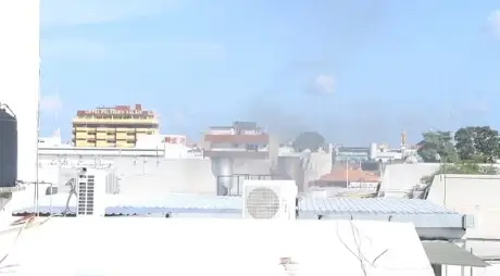 Denuncian humo fétido en inmediaciones del hospital de PEMEX