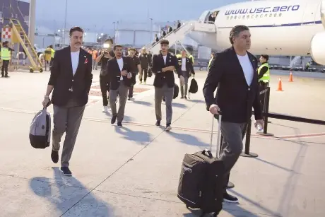Selección de Irán llega a Tijuana para su campamento ante obstáculos de EE.UU.