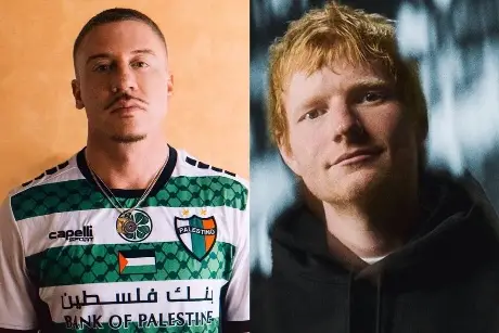Macklemore denuncia veto de la gira de Ed Sheeran por mensajes a favor de Palestina